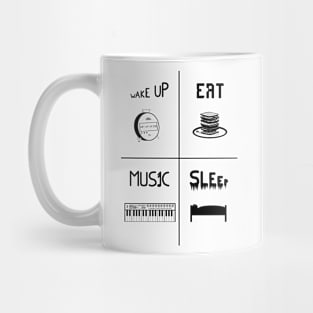 A perfect keyboard day (light version) Mug